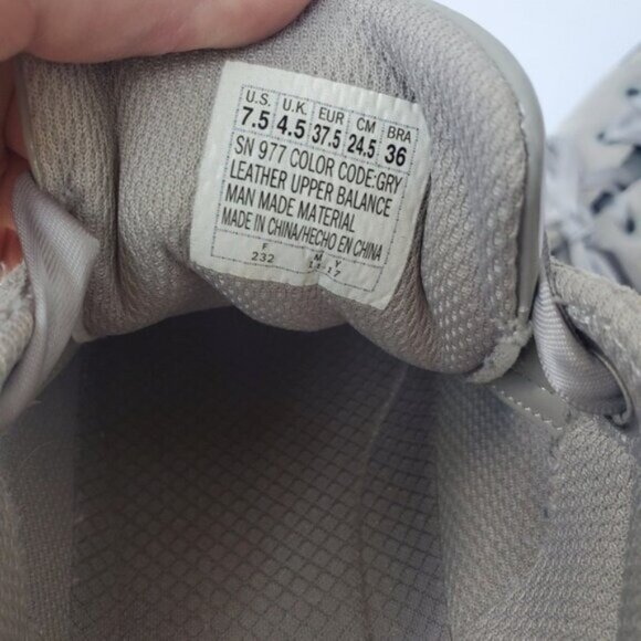 Sketchers Suede Sneaker Platform 7.5 "Hi Lite" SN977 Leather Gray - Picture 9 of 12